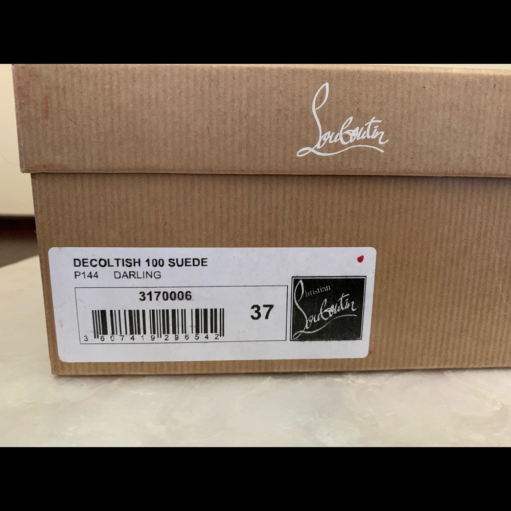 Hot Pink Christian Louboutins - Size 37